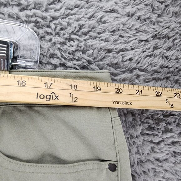 J. Hilburn Pants Mens 40x26 SLL Green Stretch Mid Rise Slim Fit *Read* - Picture 6 of 16